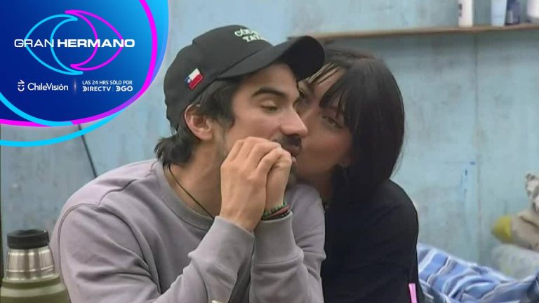 ¡A los besos! Sebastián y Camila Power desataron su amor en Gran Hermano Chile