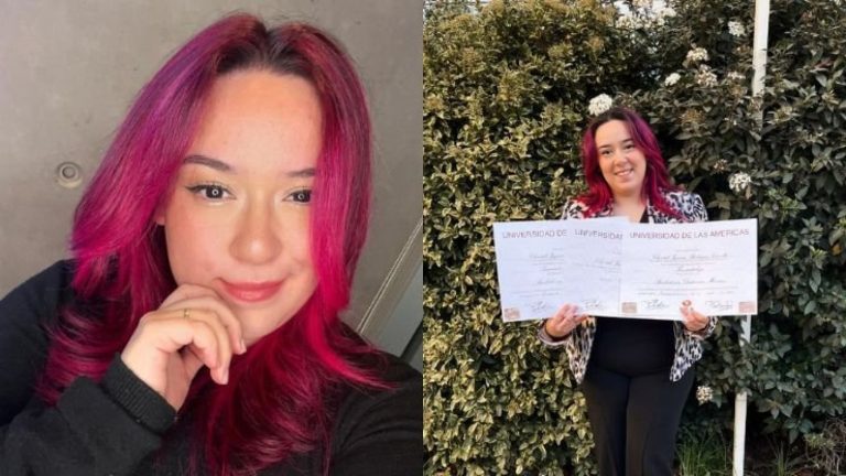 La emoción de Christell tras recibir su título profesional: “Siempre será parte de mi vida”