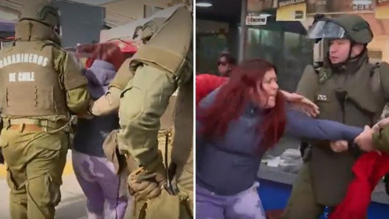 Caótica fiscalización al comercio ambulante en San Bernardo: “Estoy trabajando honradamente”