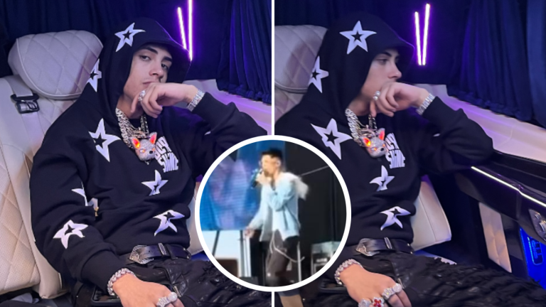 VIDEO | Cris MJ se fue de festival porque los asistentes estaban viendo la Eurocopa