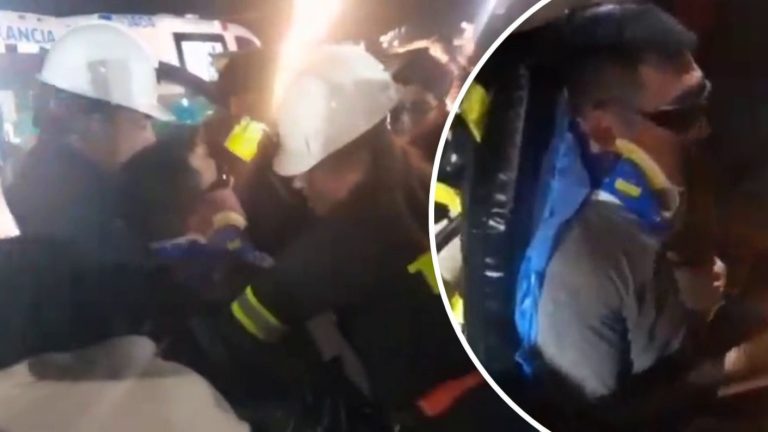 ¡Salió con vida! Rescatan a minero que estuvo atrapado por más de 36 horas en mina de Arica