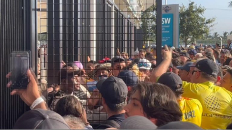 Final de la Copa América se retrasó por problemas en el ingreso de los hinchas