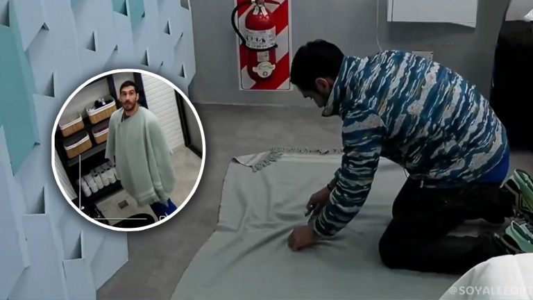 Pedro Astorga sorprendió con ingeniosa técnica para tener privacidad en Gran Hermano Chile