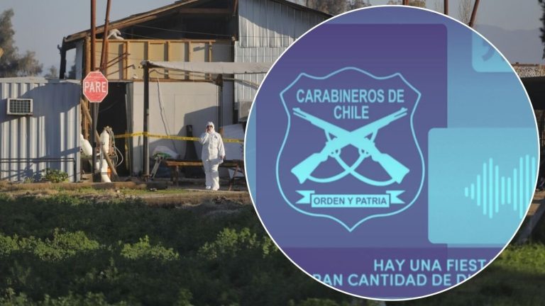 “Hay una fiesta...”: Los audios de Carabineros que alertaron crimen múltiple en parcela de Lampa