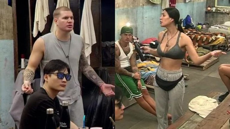 “No corresponde”: Karina y Felipe tuvieron tensa confusión en el sótano por la comida