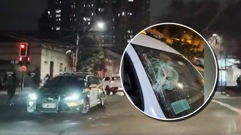 Captan violento ataque a guardias municipales durante recorrido con equipo de CHV Noticias en Independencia