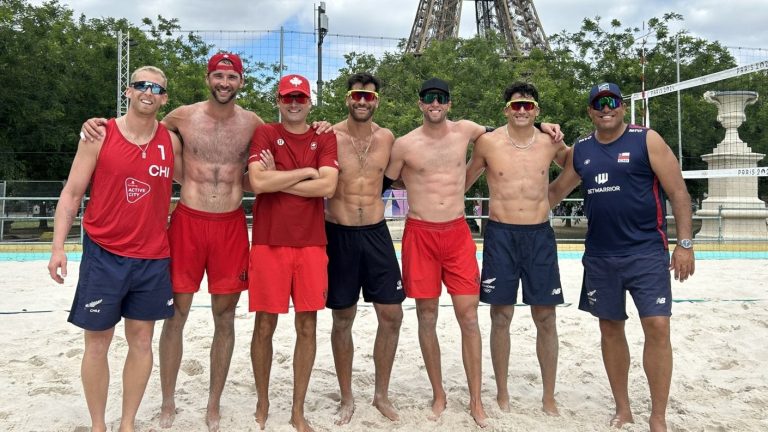 Con la Torre Eiffel​ de fondo: Primos Grimalt entrenaron en la previa de su debut en París 2024