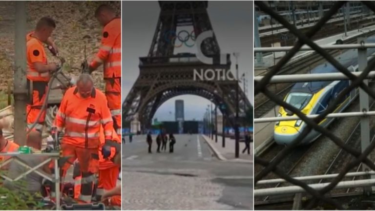 Alerta en París: Sabotaje a trenes remece al país a horas de inauguración de Juegos Olímpicos 2024