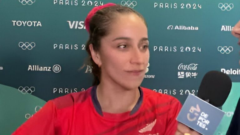 Paulina Vega no pudo ante rival canadiense en tenis de mesa de los Juegos Olímpicos 2024