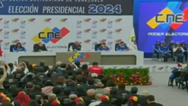 CNE da por ganador a Nicolás Maduro en Venezuela y pide investigar ataque “terrorista” contra el sistema electoral