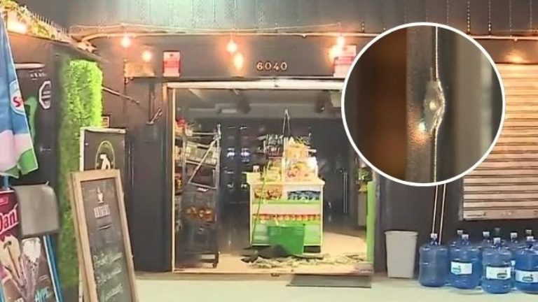 Delincuentes dispararon 8 veces contra local en Maipú: Se llevaron más de $3 millones en efectivo