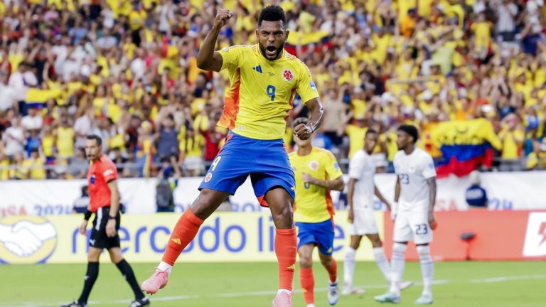 Colombia goleó a Panamá 5-0 y pasa a semifinales en la Copa América