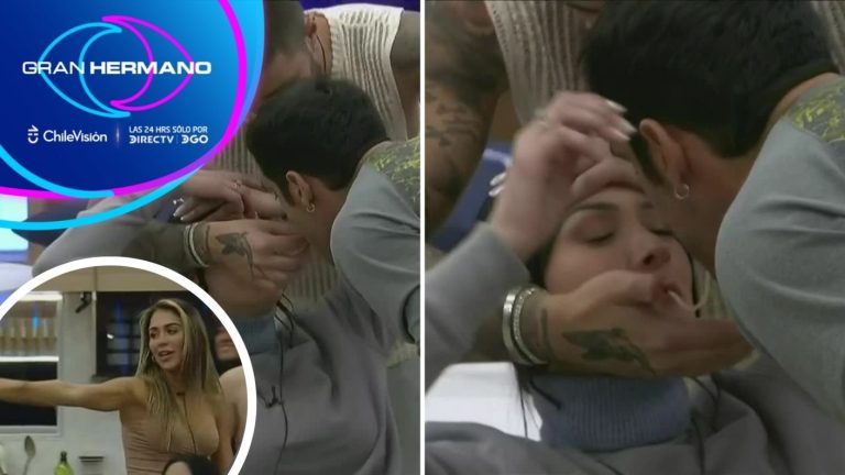 ¿Por su pareja? Karina Jerez rechazó el beso de Pedro Astorga y causó molestia en Gran Hermano