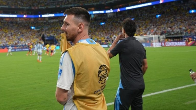 La increíble reacción de Lionel Messi tras escándalo entre Argentina y Marruecos en Juegos Olímpicos