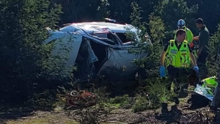 Niño de 7 años murió tras volcamiento de vehículo en Ruta 68: Falló un neumático