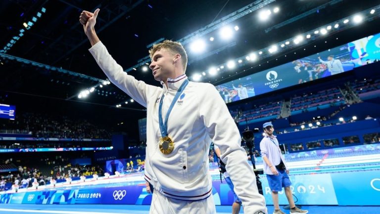 La sensación de París 2024: El nadador Léon Marchand pulveriza récord de casi 50 años