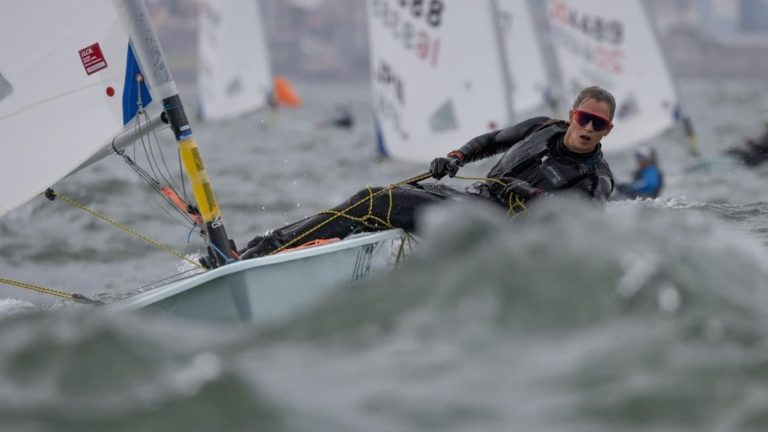 María José Poncell alista nuevo día de regatas en los Juegos Olímpicos París 2024