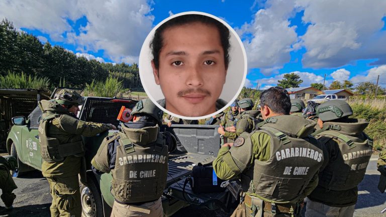 Emiten alerta internacional Tomás Antihuen: Sospechoso del triple crimen de carabineros está prófugo