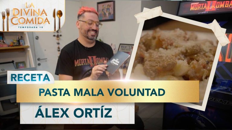 Divina Receta | Pasta mala voluntad | Álex Ortíz