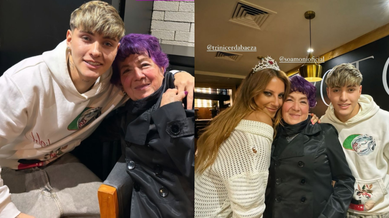 Tras rumores de “abandono”: Mónica se reencontró con Hans en el cumpleaños de Trini