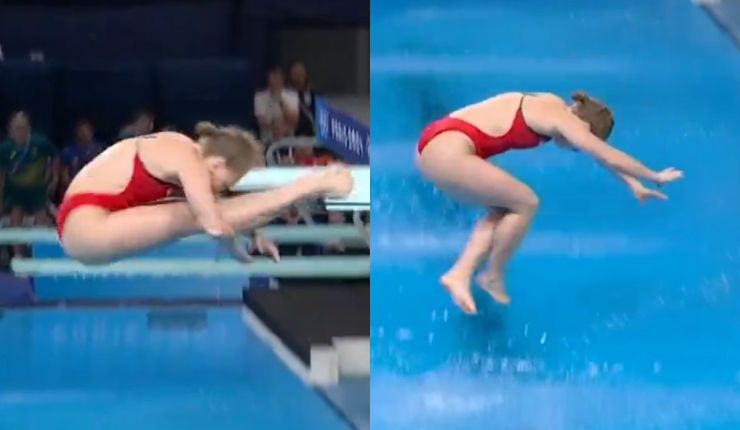 Estadounidense sufre inesperado accidente en clavados de París 2024: La calificaron con cero