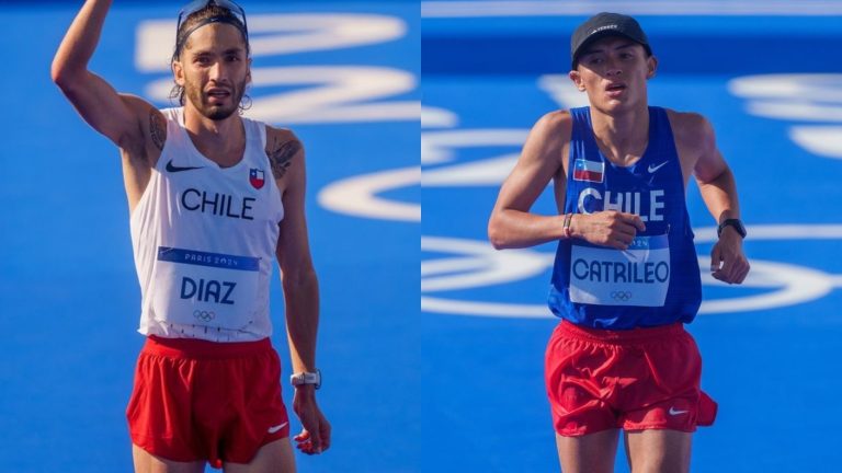 Puro orgullo: Carlos Díaz y Hugo Catrileo completaron la maratón en los Juegos Olímpicos 2024