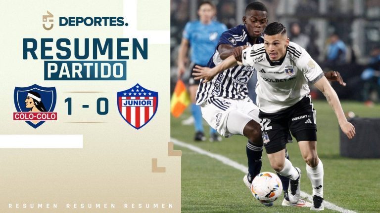 Colo Colo vs Junior | Goles, resumen y compacto
