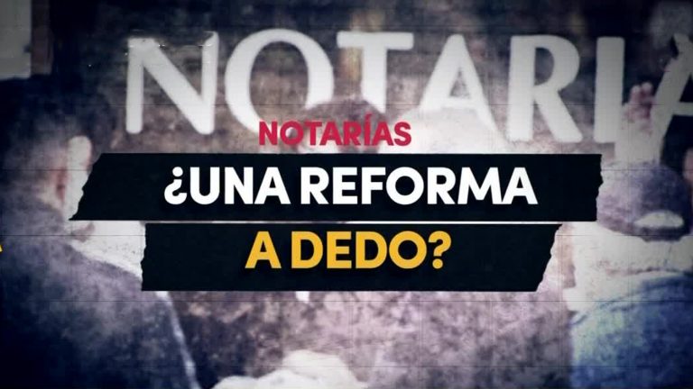 ¿Reforma a dedo? Micrófono abierto reveló lobby para Ley de Notarios