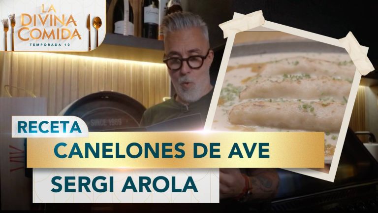 Divina Receta | Canelones de ave | Sergi Arola