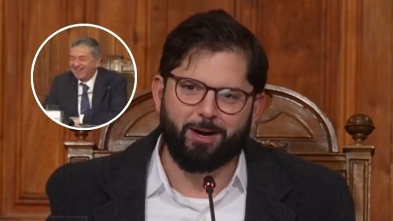 La broma del pdte. Boric en Congreso Jóvenes Futuro: “Le pregunté a ChatGPT qué hacer con la UDI”