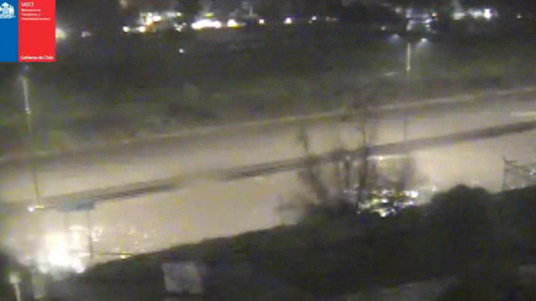 Suspenden tránsito en Ruta 68 por inundación en ambos sentidos de circulación