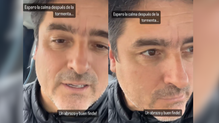 “Ando como de luto...”: El sentido mensaje de Jorge Zabaleta tras daños del sistema frontal