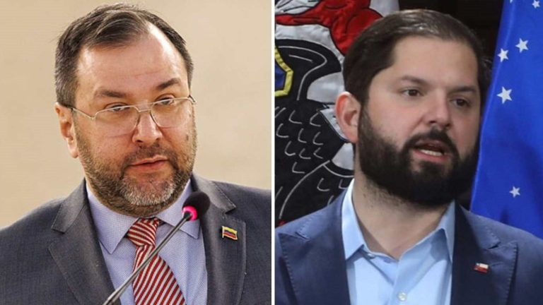Canciller de Venezuela respondió a pdte. Boric: Aseguró que “gobierno se arrodilla por desmanes de ultraderecha”