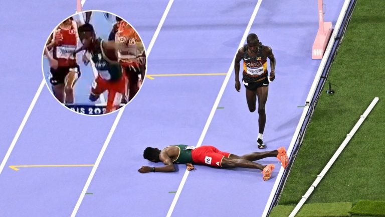 Impacto en París 2024: Atleta sufrió escalofriante caída en última vuelta de 3000m con obstáculos
