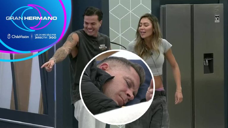 ¡Bajó la guardia! Chama y Miguel le jugaron broma Patricio por quedarse dormido