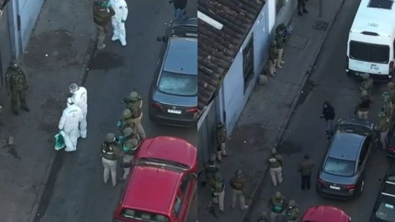 Allanamiento en Recoleta termina con 8 detenidos: Tendrían vínculos con banda “Los Pulpos”