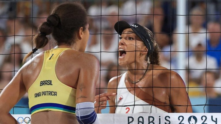 Impensado: La candente discusión en el voley playa de París 2024 que fue solucionada por un DJ