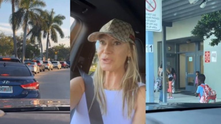 Mostró moderno sistema: Marcela Vacarezza registró primer día de colegio de su hijo en Miami