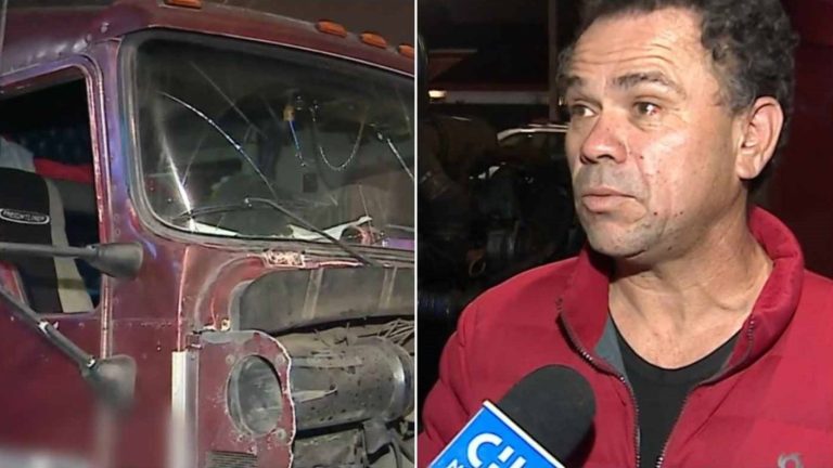 “A mí me secuestraron”: El dramático relato de camionero baleado en Maipú mientras iba con su hijo