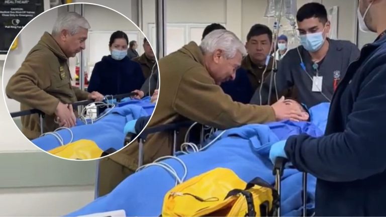 General Yáñez visitó a carabinero baleado por la espalda durante asalto en su casa: Es su escolta