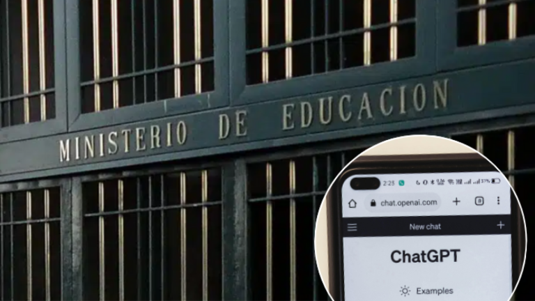 ¿Con ChatGPT? Mineduc reconoció uso de IA en documento para actualización de bases curriculares