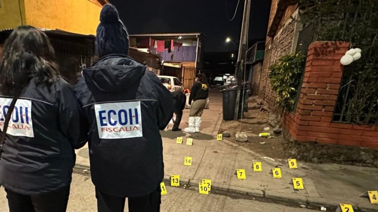 Sexto homicidio en una semana en La Pintana: Hombre murió acribillado en la vía pública