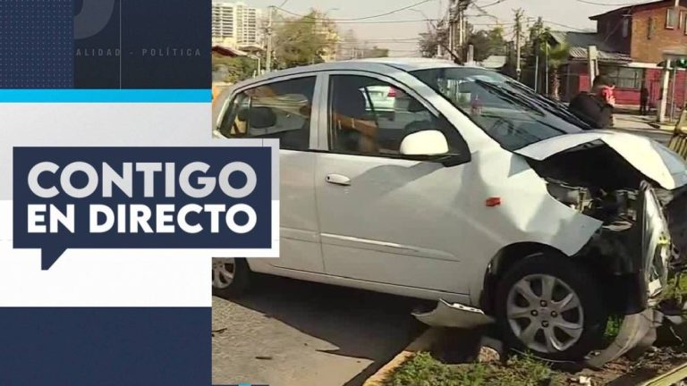 Insólito: Le robaron su celular tras sufrir choque en Macul