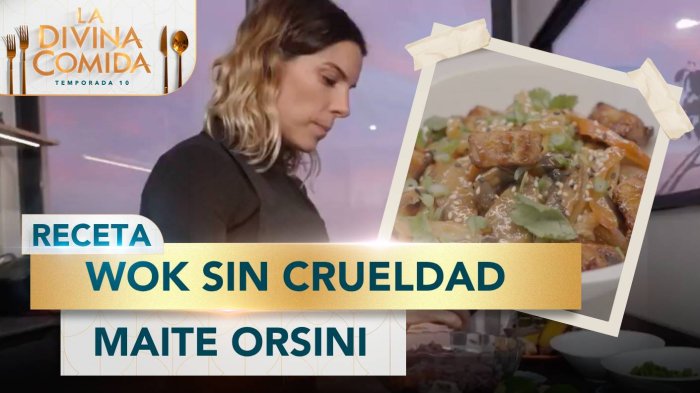 Divina Receta | Wok Sin Crueldad | Maite Orsini
