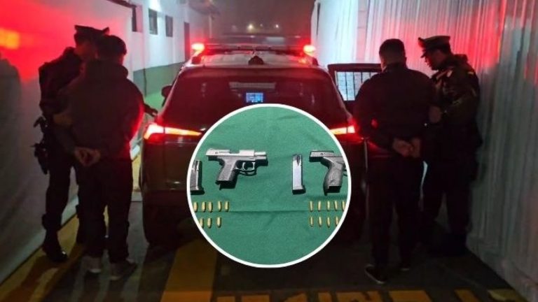 Los pillaron desde la calle: Descubrieron armas y municiones en club de fútbol en San Joaquín