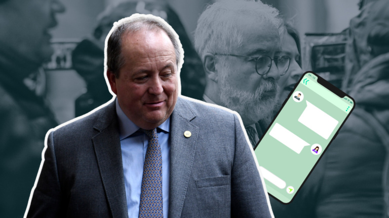 Antiguos chats destaparon nexo: ¿Por qué vinculan al fiscal nacional con Luis Hermosilla?