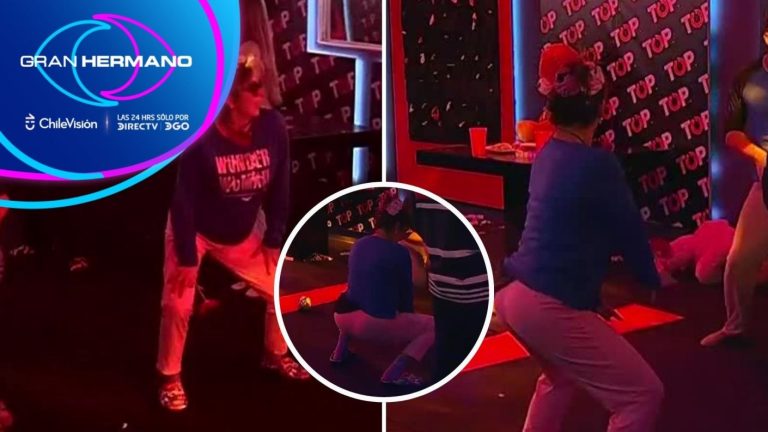 ¡Hasta abajo! Angélica se lució y sacó los prohibidos en fiesta de Gran Hermano