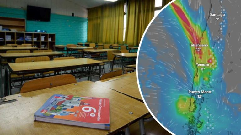 Aumentan a nueve las regiones con clases suspendidas para este viernes por sistema frontal