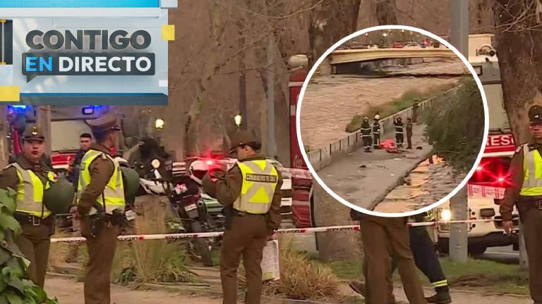 Encuentran cuerpo en el Río Mapocho a la altura del Parque Forestal