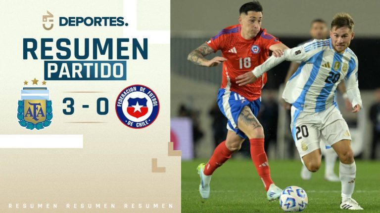 Argentina vs Chile | Goles, resumen y compacto